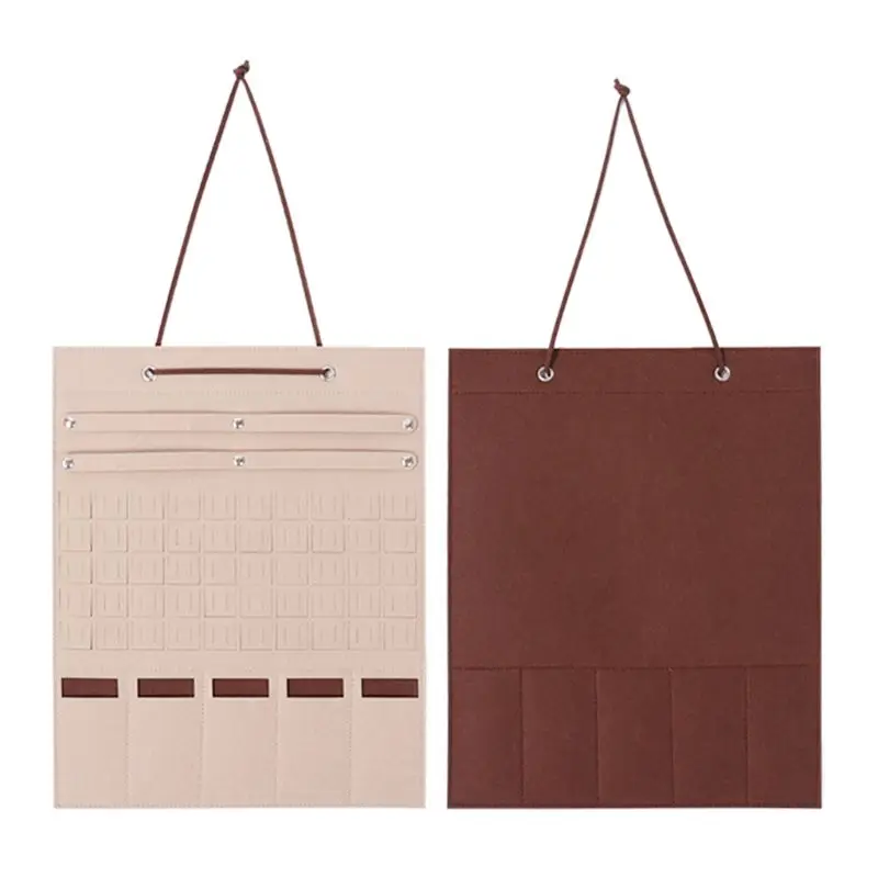 

Practical Multifunctional Layered Classification Felt Earrings Ring Jewelry Sunglasses Glasses Storage Bag