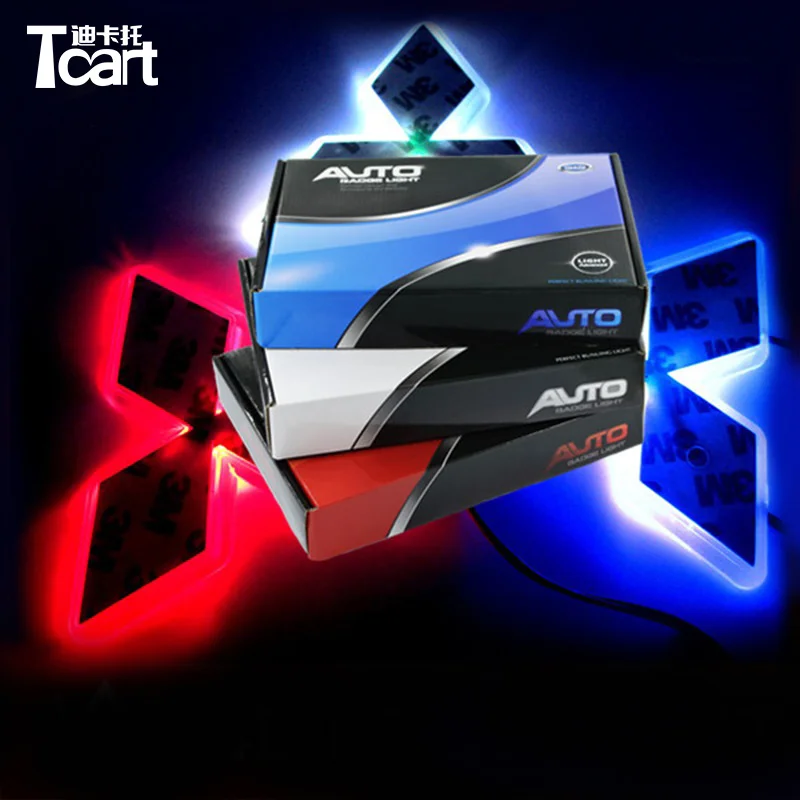 Tcart 1Set ڵ LED  4D ڵ     ڵ ׼ ̾ asx   CUV outlander