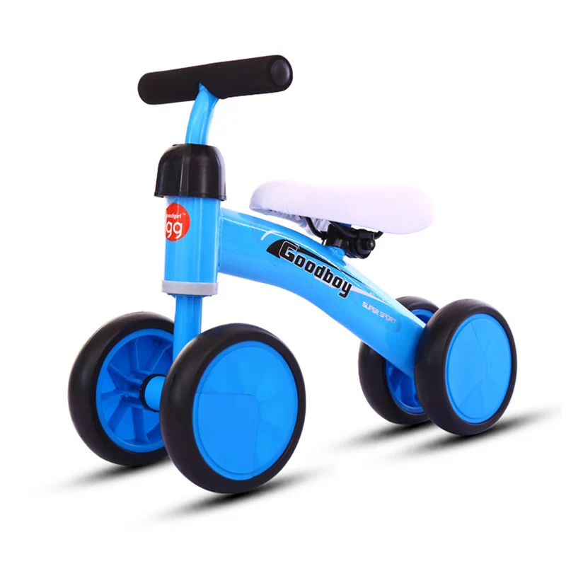 Children's play four-wheeled balance car without pedals, twisting& twisting car, four-wheeled 1-3 years old toddler,toy vehicle - Цвет: Blue