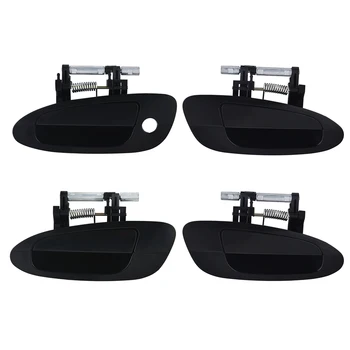

4PCS/set Car Door Handle Covers Kit for Nissan Black Exterior Outside Door Handle Protective For 2002-2006 Nissan Altima Base