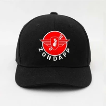 Zundapp Летние повседневные однотонные мужские и женские регулируемые бейсболки