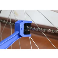 Ensemble d'outils de lavage de vélo, Kit de nettoyage de vélo, nettoyeur de chaîne vtt, brosses à récurer, équitation en plein air, outil d'entretien du cyclisme, accessoires 6