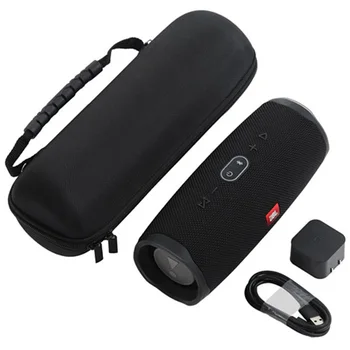 

New Pouch Bag For Charge 4 Travel Protective Cover Case For Charge4 Bluetooth Speaker Extra Space Plug & Cables Belt