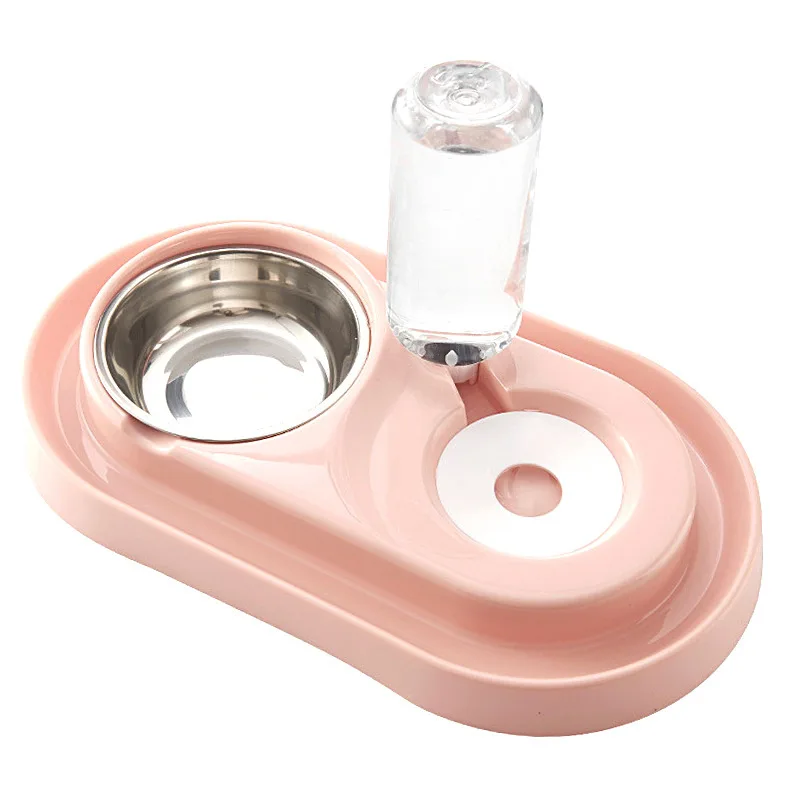 

Cat Bowl Dog Bowl Dog Automatic Drinking Fountain Dog Food Container Dog Feeder Dog Drinking Bottle Cute Dog Bowl