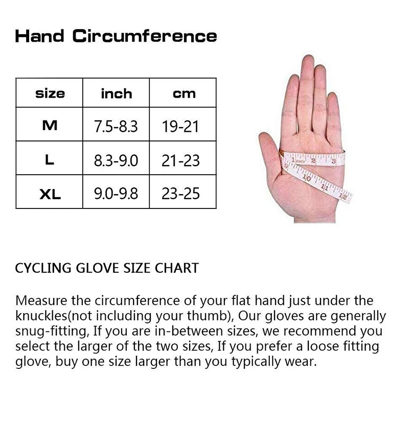 Cycling Anti-slip Anti-sweat Men Women Half Finger Gloves Breathable Anti-shock Sports Gloves MTB Bike Bicycle Glove