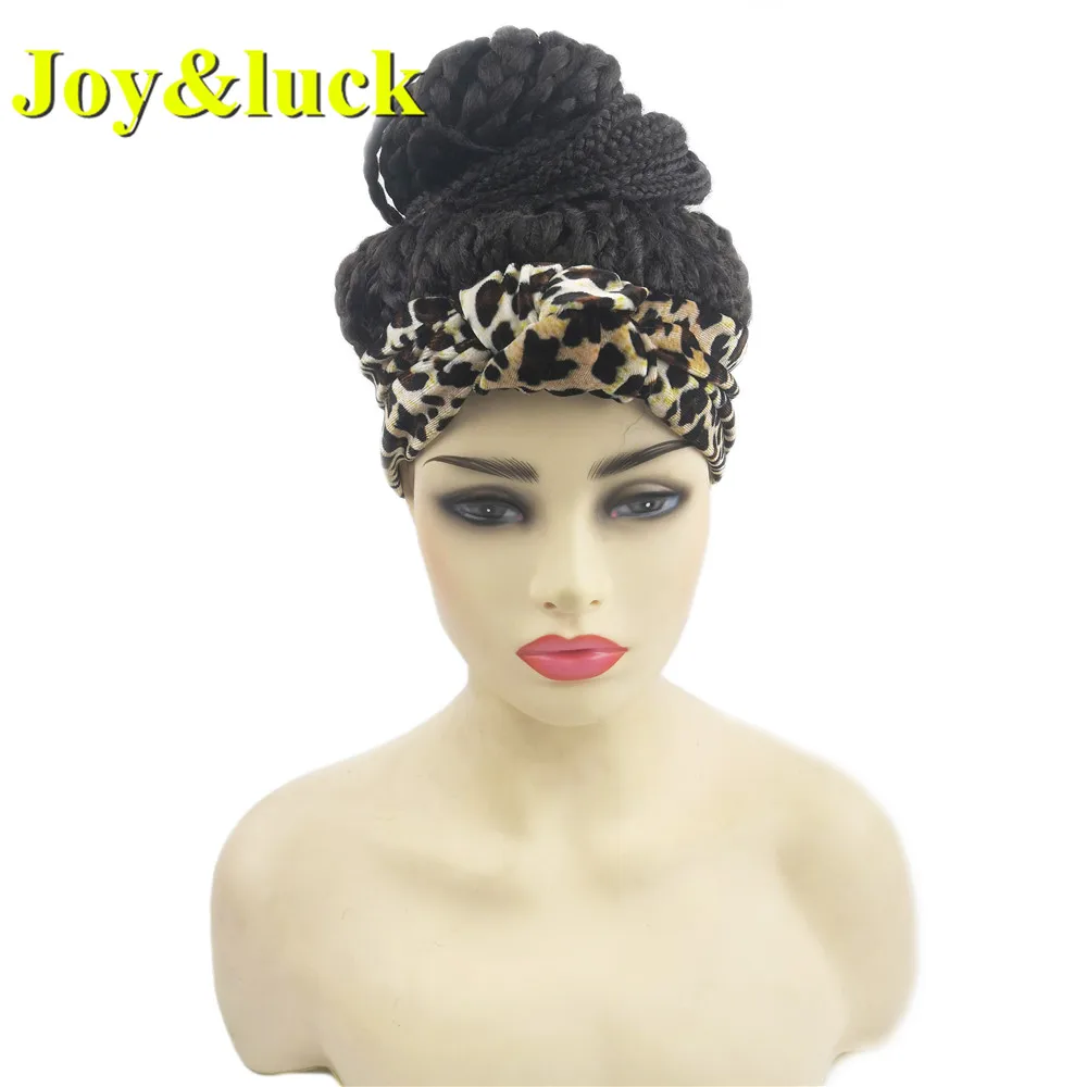 Повязка на голову Joy & luck Box синтетический головной убор парик тюрбан связанный с