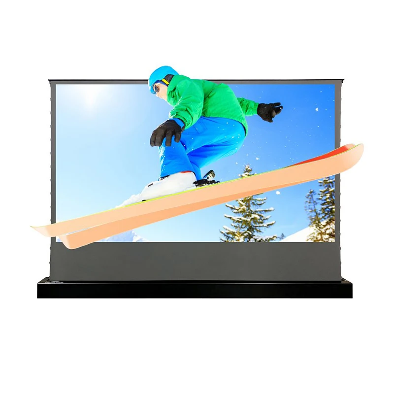 VIVIDSTORM vividstorm 100 дюймовый Электрический Напольный экран ALR obsidian 08 проектор