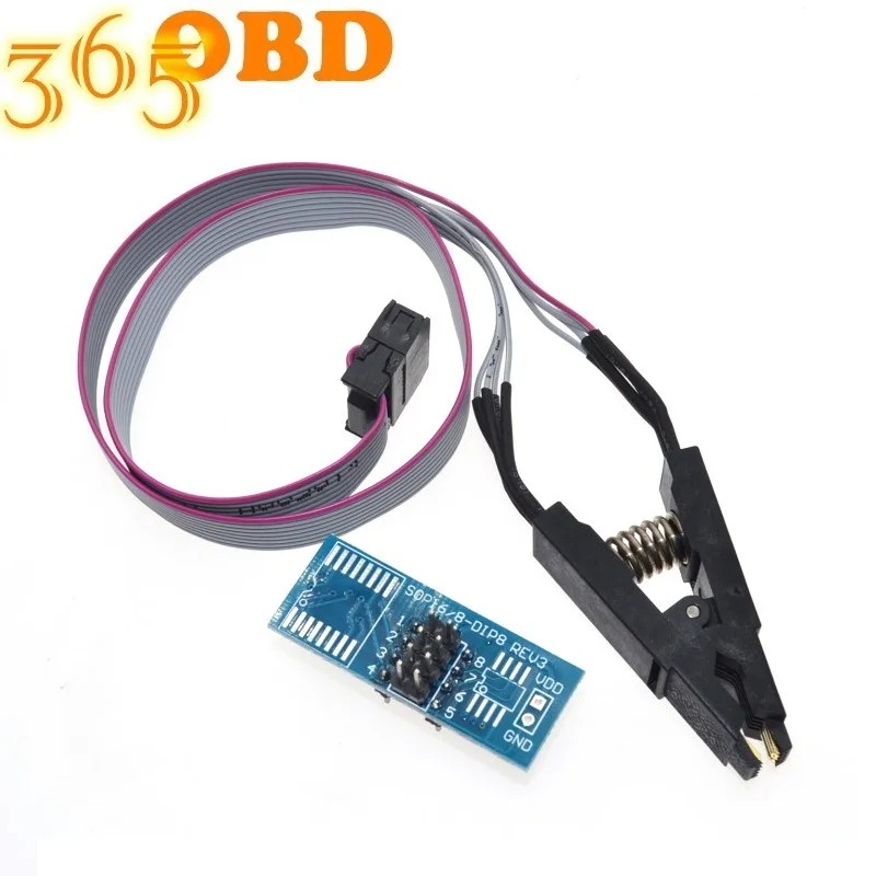 Тестовый зажим SOIC8 SOP8 для EEPROM 93CXX/25CXX/24CXX встроенное программирование на USB
