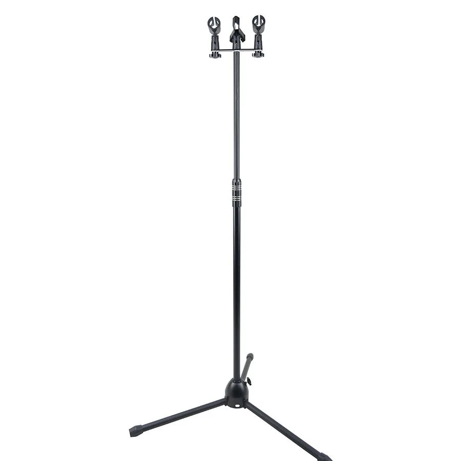 

Three Head Playing Microphone Stand Multi-headed Microphone Stand Metal Joint Stage Commercial Speech Only Convenient And Practi