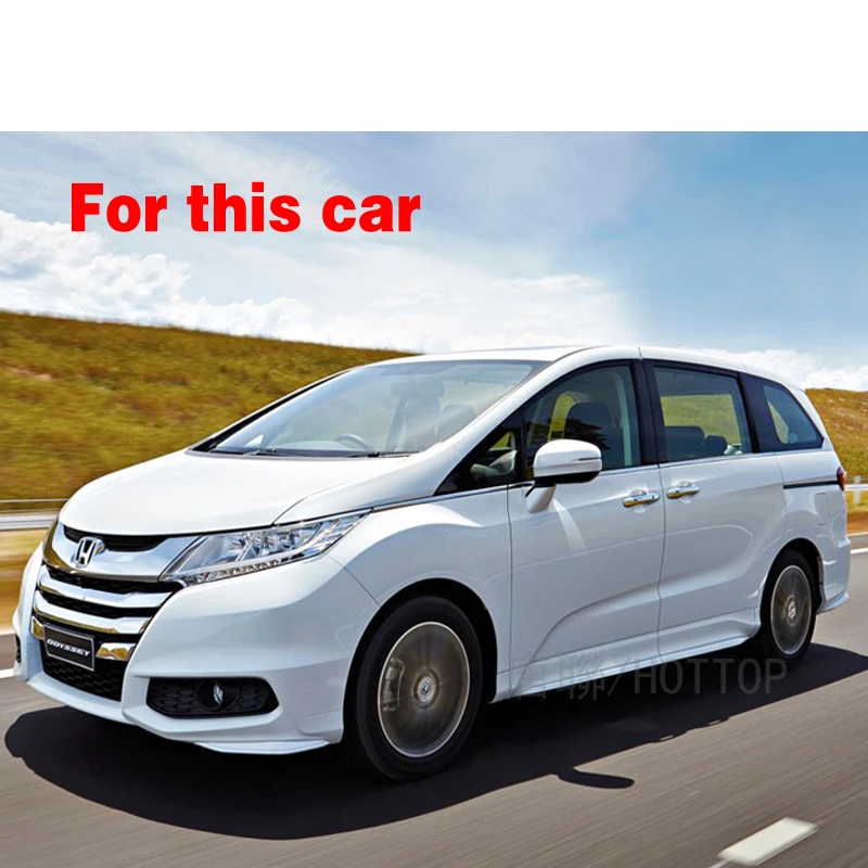 2 шт./компл. хром задняя противотуманная фара лампа Накладка для Honda odyssey высокого