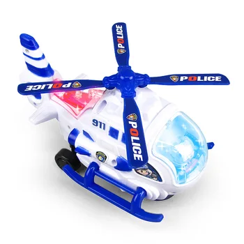 

Electric Universal Music Light Aircraft Toy Helicopter Aircraft Stall Selling Flash Cartoon for Children's gift