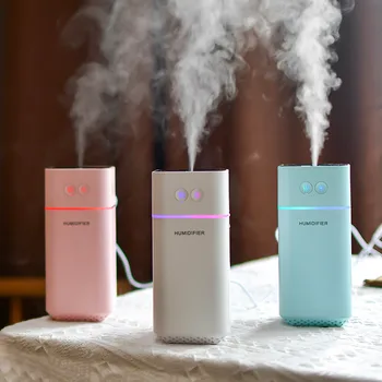 

Smart Home Personal Cooling Mist Humidifier Fan Mini USB Misting Fan Water Spray Fan Multifunction Humidification Night Light