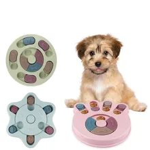 

Dog Puzzle Toys Slow Feeder Interactive Increase Puppy IQ Food Dispenser Slowly Eating NonSlip Bowl Pet Cat Dogs Training Game