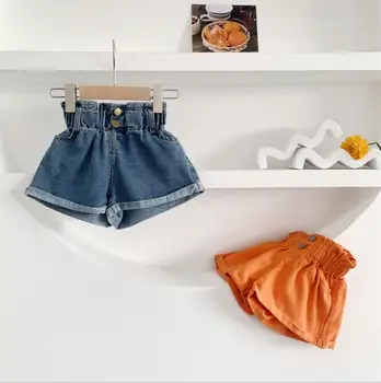 

2020 Hot Selling Baby Girls Denim Shorts Fashion Summer Kids Girls Shorts 2-7 Years
