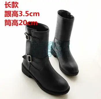 

Sword Art Online II Phantom Bullet Asada Shino Sinon Cosplay Shoes Boots For Adult Halloween Party Cosplay Boots Custom Made