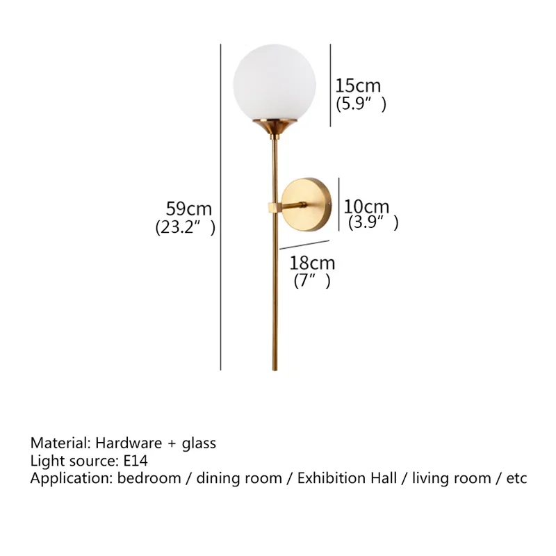 Arandelas de Parede Luminárias para Casa Oufula Nordic Redondo Lâmpada Moderna Iluminação Interior Cama Quarto Decoração 8 Oufula nordic redondo arandelas de parede lâmpada