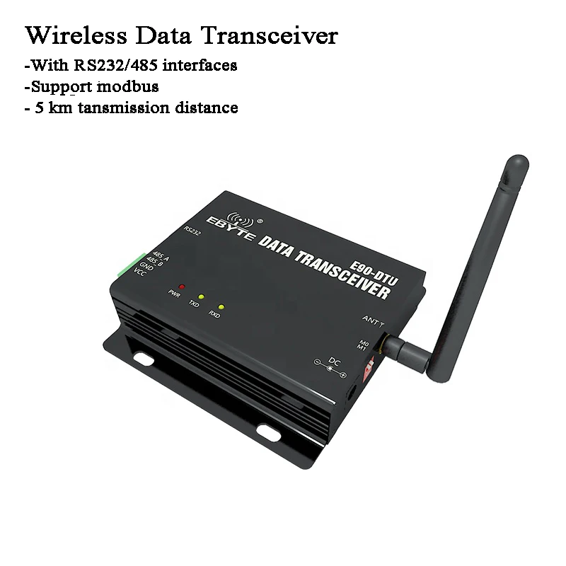 Беспроводной радиомодем LoRa Gateway 5 км 868/915 МГц RS485/RS232 модульный приемник/передатчик