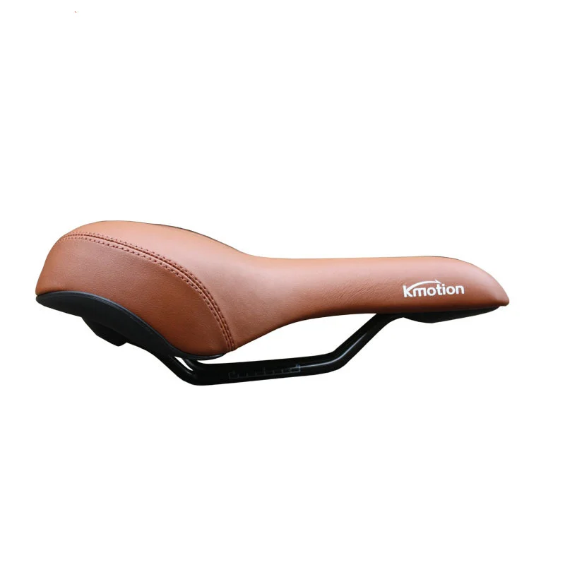 G185 Retro Vintage Leather Bicycle Saddle Custion Road Bike MTB Sport