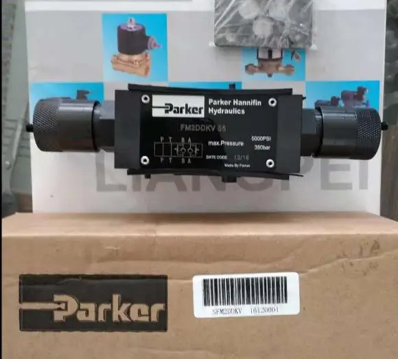 

Parker Hannifin Hydraulics FM2DDKV55 max.Pressure 5000PSI 350bar FM2DDKV 55 FM2DDSV55 One way throttle valve