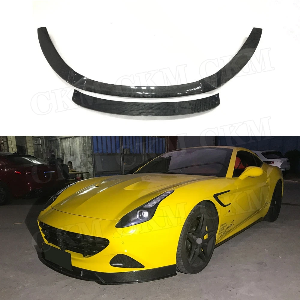 

Carbon fiber Front Bumper Lip Chin Spoiler For Ferrari California 2015