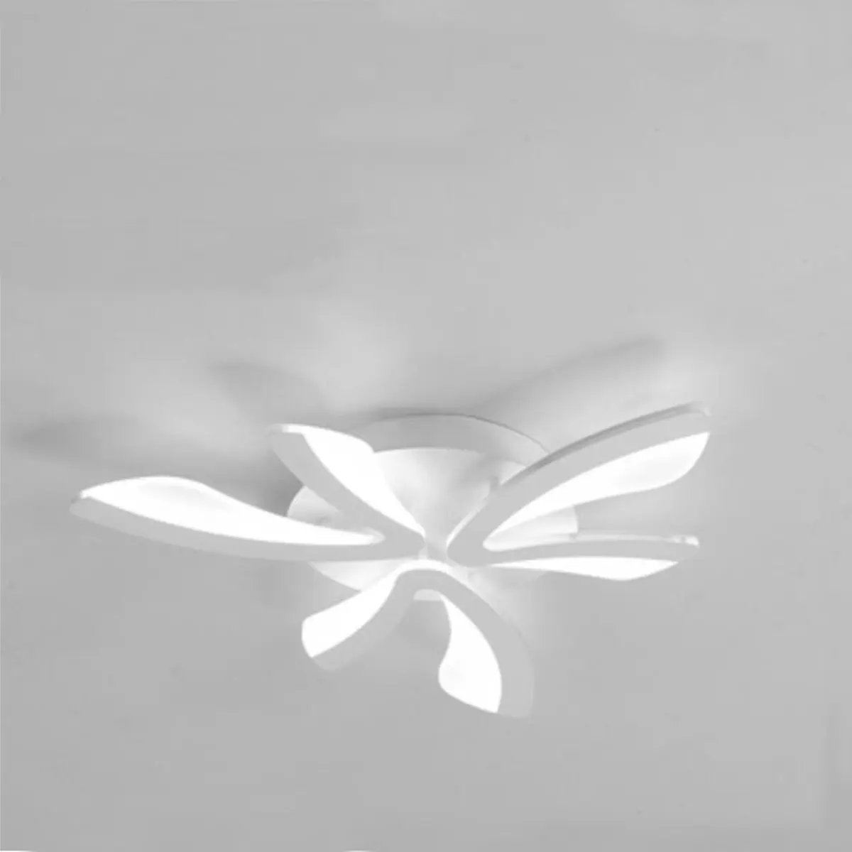 White Light Современный акриловый светодиодный потолочный светильник для прихожей, спальни, потолочная лампа с регулируемой яркостью, регулируемое освещение в помещении, декор для гостиной - Цвет корпуса: White Light