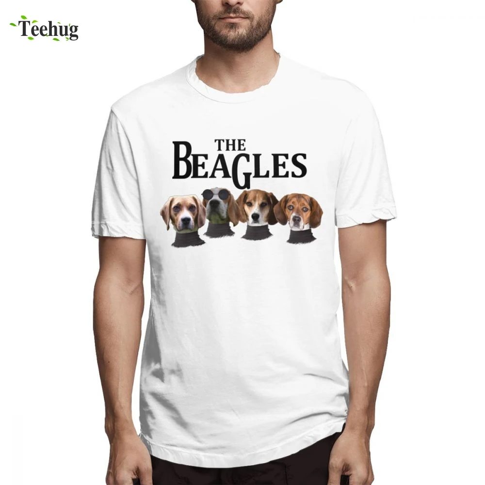 Best The Beagles Funny Collection Short Sleeve New Custom Man Novelty 3D Print Birthday gift Tee For Male