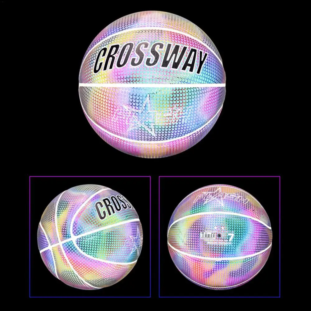 Holographic Glowing Reflective Basketball7