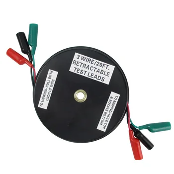 

Retractable Auto Multimeter Wire Reel Extension Portable Durable Adjustable Accessory Practical Connection Car Repair Test Lead