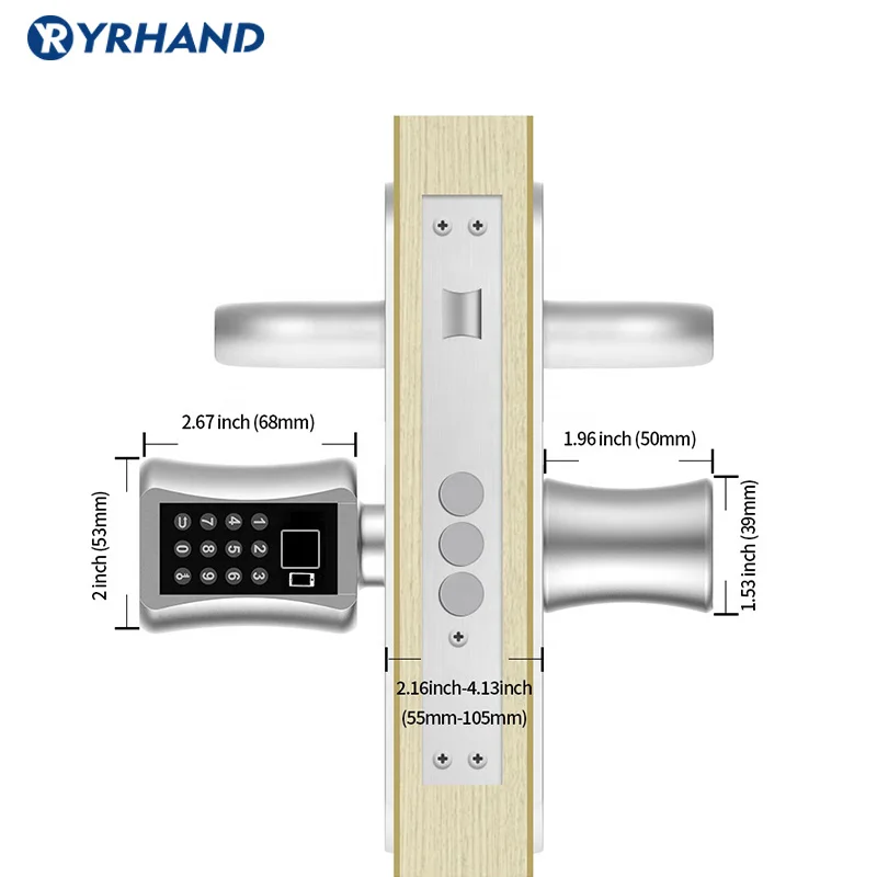 Умный Замок с Bluetooth электронный цилиндрический Открытый водонепроницаемый