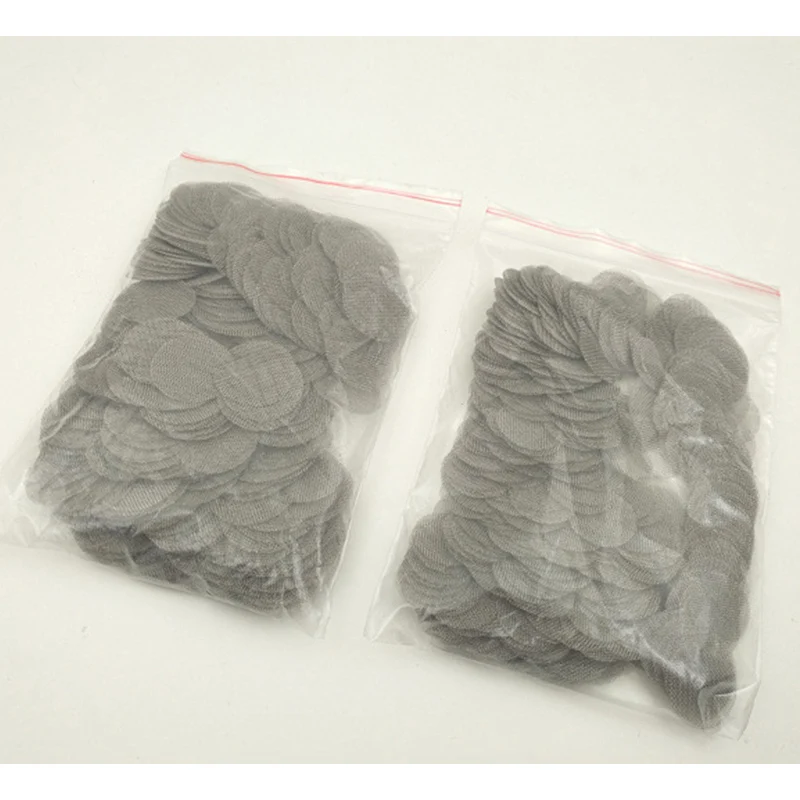 Thickened Multifunctional Hookah Water Pipe Stainless Steel Tobacco Metal Filters Pipe Screen Gauze 500pcs/pack hookah water pipe,smoking pipe filters