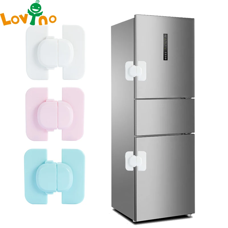 2~10x Refrigerator Fridge Freezer Door Lock Latch Catch Toddler Child Safety ZY 