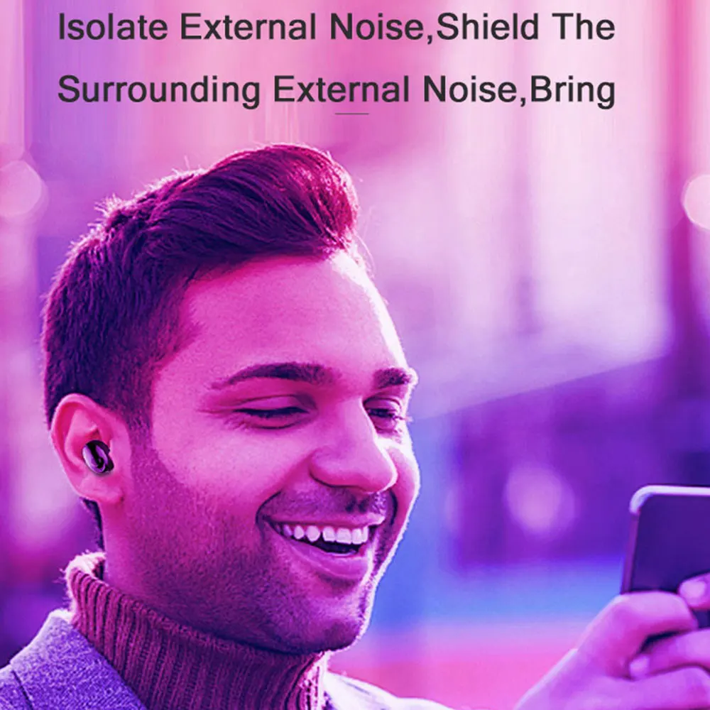 FLOVEME TWS Bluetooth Earphone Bluetooth 5 0 Sports Stereo Wireless Earphone For iPhone Samsung IOS Earphones Headset With Mic