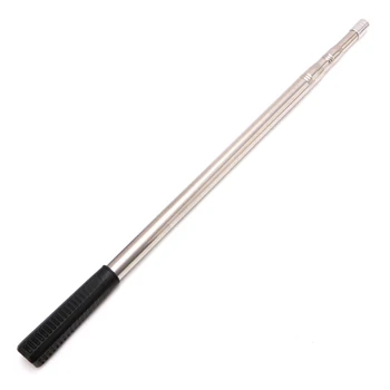 

1.5/1.7/1.9m Head Prong Harpoon Spear Rod Fish Dip Net Telescopic Bar Pole Y4UB