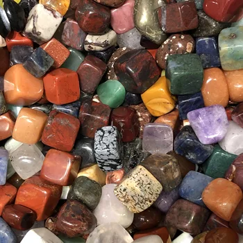 

100g/lot Natural Colorful Quartz Crystal Mini Stone Rock Chips Healing Specimens Quartz Stone Gifts Collectables Home Decor&Ston