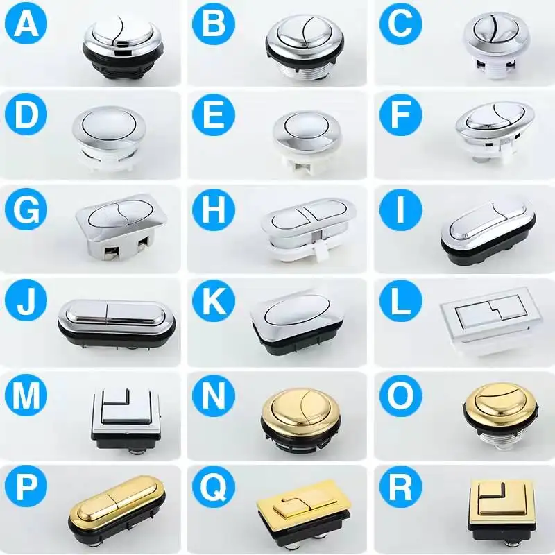 Рисунок 5 - золотистая круглая кнопка для экономии воды