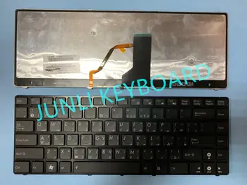 

JUNLI KEYBOARD For Original Asus A42J UL30 UL80 X43J K43 X43S K42 P43J UL30A UL30V U35J U80 Arabic Arab Black Frame With Backlit