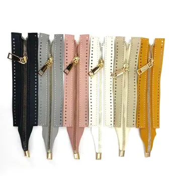

DIY Zipper For Woven Bag zipper Hardware PU Leather Zipper Accessories Clothes Woven Bag Sewing Accessories Leather Bags Lock
