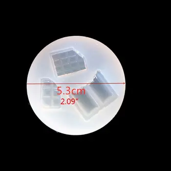 

Handmade Epoxy Resin Mold Bear Candy Heart Flower Cloud Fruit Resin Casting Pendant Mold Jewelry Making Tools Art Craft