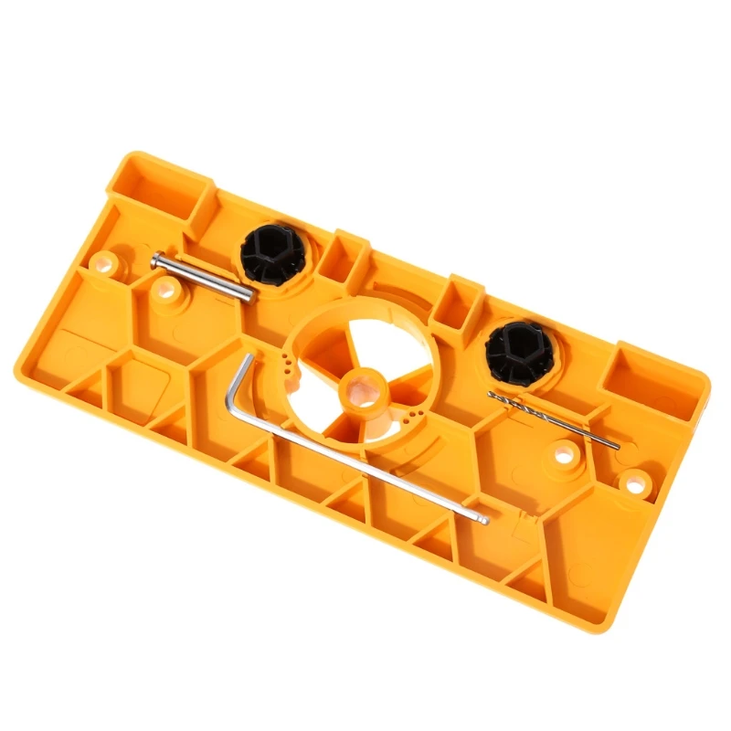 35MM Cup Style Hinge Boring Jig Drill Guide Set Door Hole Locator Template For Kreg Tool
