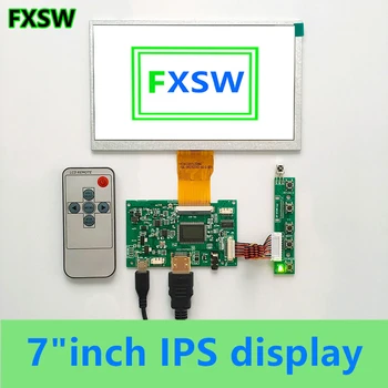

7" inch universal 1024*600 IPS HD LCD with driver board controller small PC HDMI display monitor panel for raspberry pi