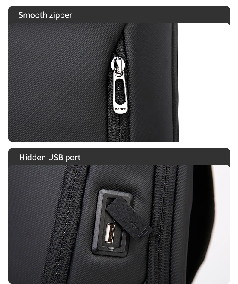 Мужской водонепроницаемый рюкзак для ноутбука 15,6 дюйма, с защитой от .
