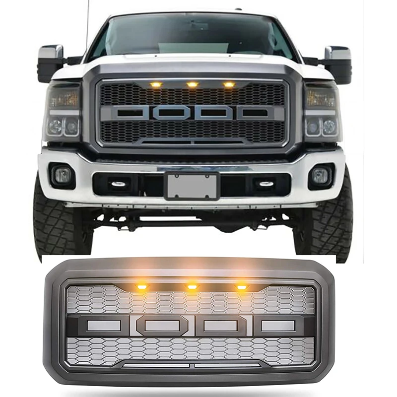 Griglia per paraurti anteriore a LED per Ford F250 F350 Super Duty 200