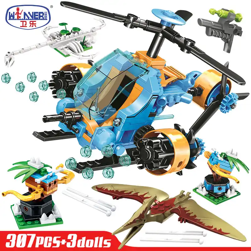 jurassic world toy helicopter