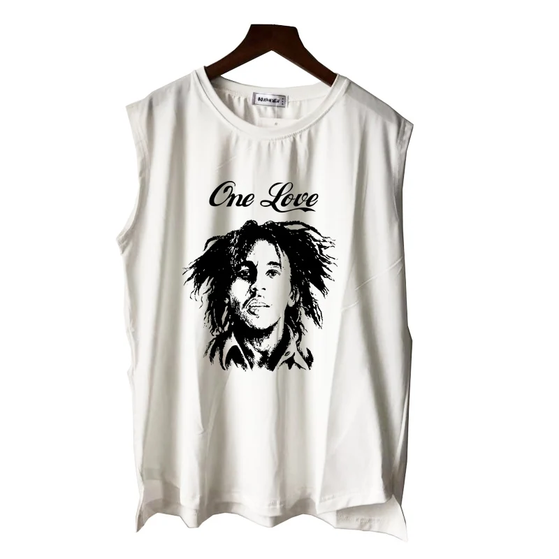 Майка one love marley reggae rock для мужчин и женщин топ мальчиков девочек повседневная