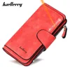 2024 Women Wallets Name Engrave Fashion Long Leather Top Quality Card Holder Classic Female Purse  Zipper  Wallet For Women 1