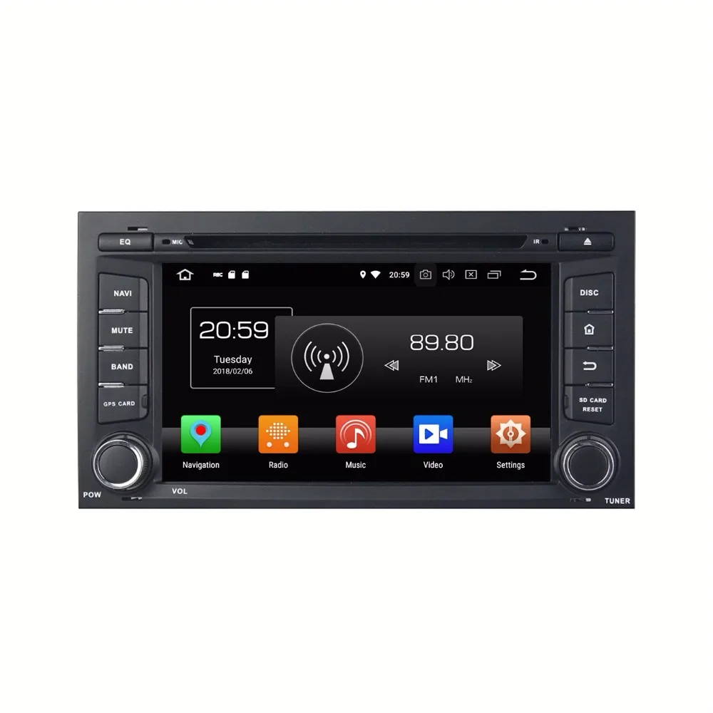 Восьмиядерный автомобильный радиоприемник Android 9 0 DVD плеер с GPS для Seat Leon 2014 2015 2016 4