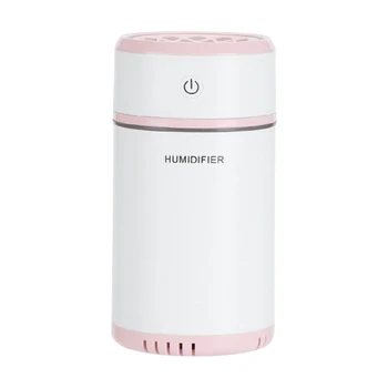 

Car&Home Essential Oil Diffuser Ultrasonic Pulling Humidifier LED Night Light USB Aromatherapy Fogger Humidifier,Pink