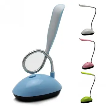 

Mini Study High Lumen Readig Bedroom Battery Powered Table Light Desk Lamp Flicker-Free 4 LEDs Eye Protection Flexible