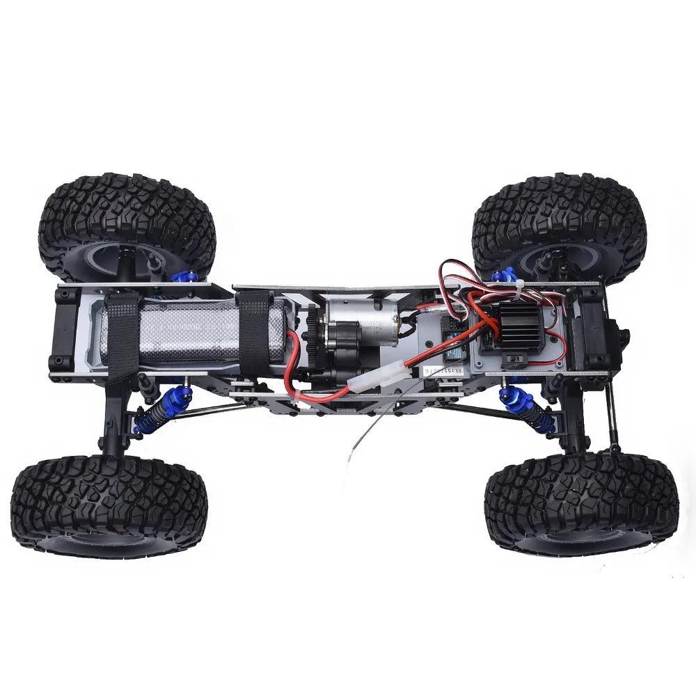 RGT RC Гусеничный 1:10 4wd внедорожный Рок Гусеничный Радиоуправляемый автомобиль 4x4 электрическая мощность водонепроницаемый хобби рок молоток RR-4 грузовик игрушки для детей