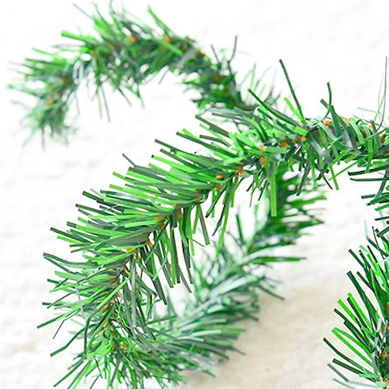 Рождественский Декор Рождественский подарок венок ручной работы ГИРЛЯНДА Decoracion Merry Christmas Happy новогодний орнамент